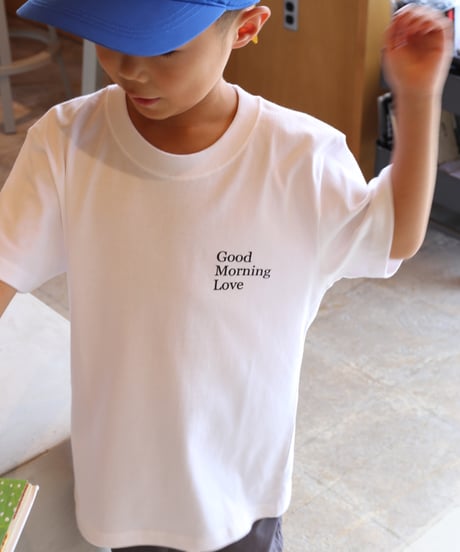 【ORIGINAL】 REAL TEMPO リアルテンポ / "Good Morning Love" KIDS オリジナル Tシャツ