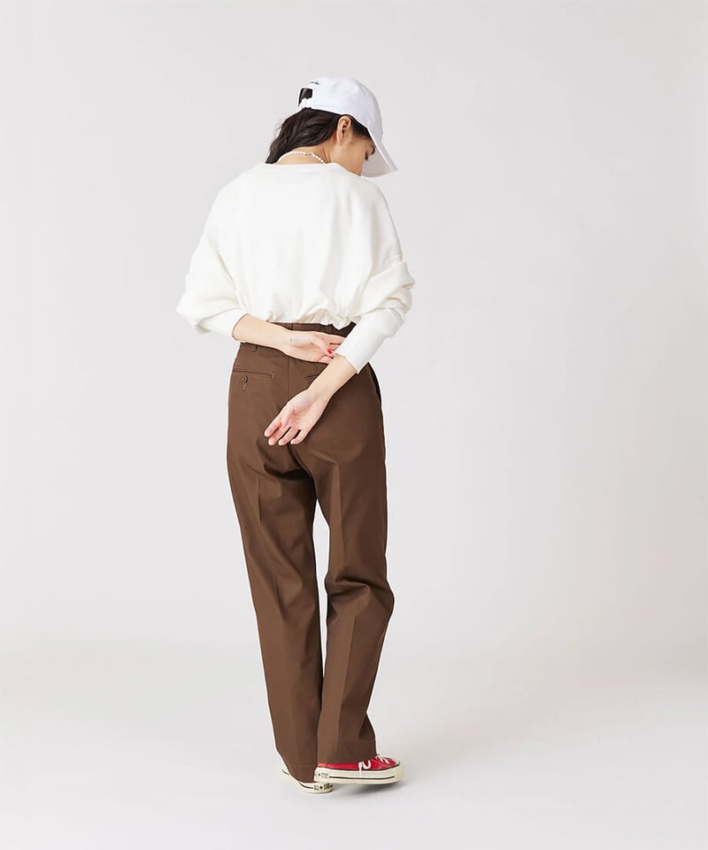 THE SHINZONE ザ シンゾーン / WASHED HIGH WAIST CHINO 