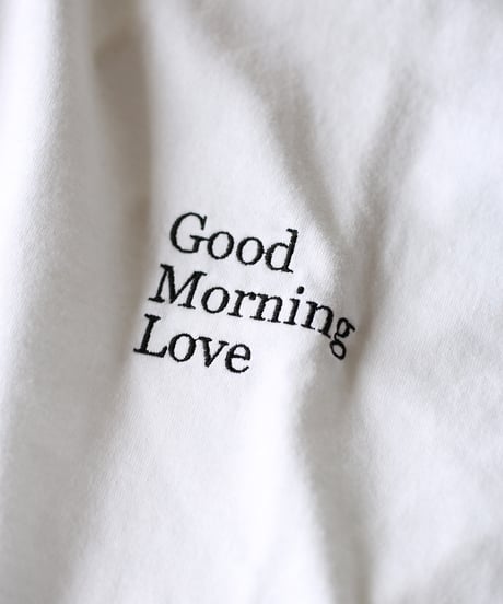 【ORIGINAL】 REAL TEMPO / Short Sleeve T-Shirt "Good Morning Love" (ユニセックス)