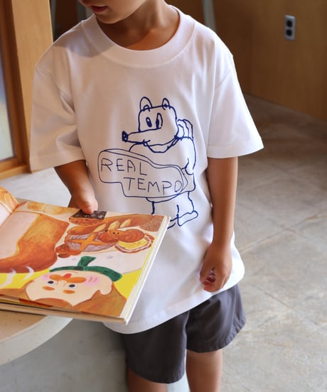 【ORIGINAL】 REAL TEMPO リアルテンポ / KIDS オリジナル Tシャツ "DAISAK Drawing"