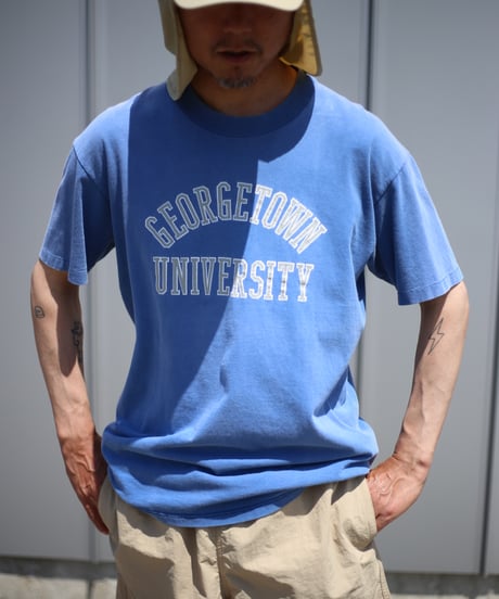 【USED】 GEORGETOWN UNIVERSITY カレッジプリントTシャツ (ユニセックス)