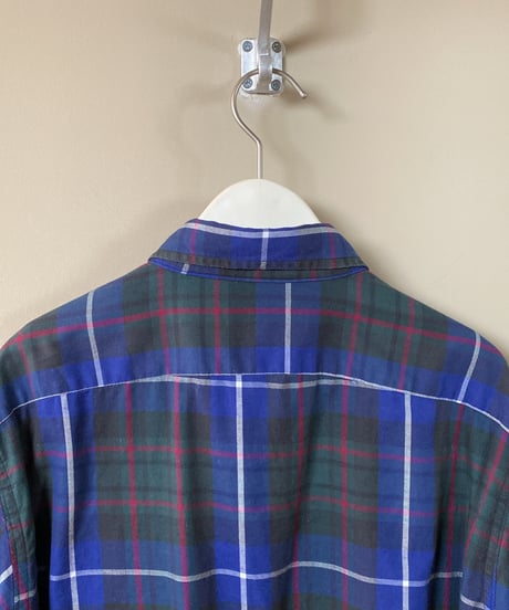 【USED】 USA製 L.L.Bean / ボタンダウンチェックシャツ (ユニセックス)
