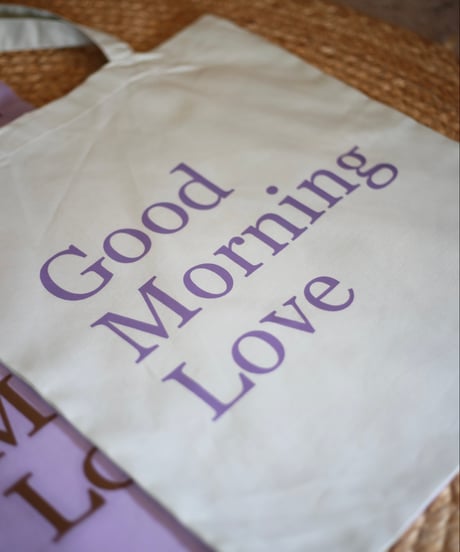 【ORIGINAL】 REAL TEMPO リアルテンポ / "Good Morning Love" 4.1 oz ライトウェイトトートバッグ W101