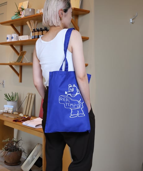 【ORIGINAL】 REAL TEMPO リアルテンポ / "SHOP LOGO" トートバッグ W101