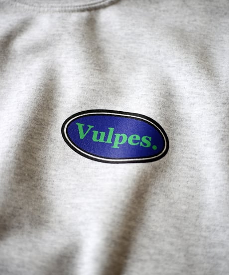 【ORIGINAL】 Vulpes. / CLASSIC LOGO 8.0 oz CREW SWEAT V3001 (ユニセックス)