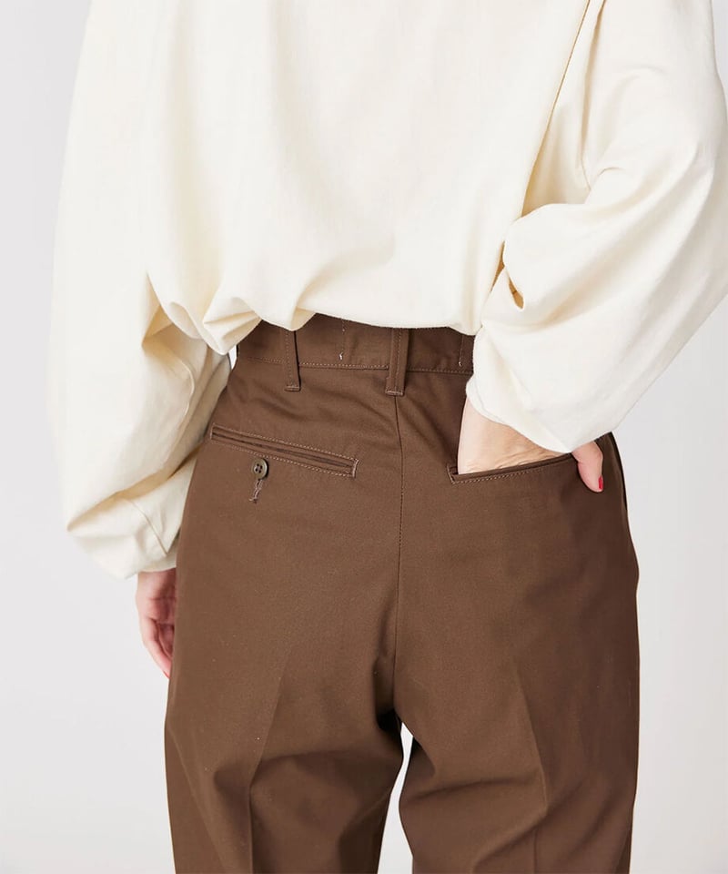 THE SHINZONE ザ シンゾーン / WASHED HIGH WAIST CHINO