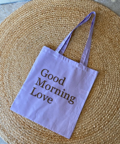 【ORIGINAL】 REAL TEMPO リアルテンポ / "Good Morning Love" 4.1 oz ライトウェイトトートバッグ W101