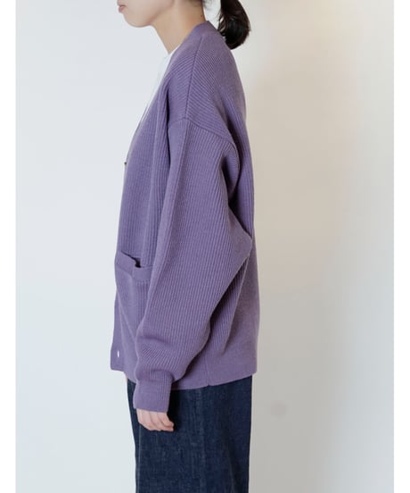 EVCON (エビコン) / WOOL LOW GAUGE CARDIGAN 233-91201A