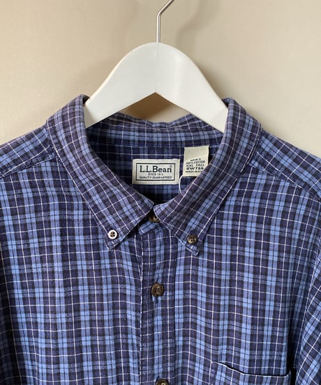 【USED】【ビッグサイズ】L.L.Bean / ボタンダウン フランネルシャツ (ユニセックス)