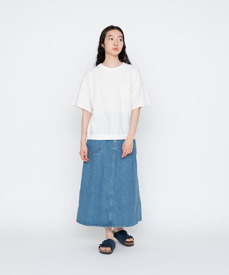 THE NORTH FACE PURPLE LABEL / Denim Field Skirt 