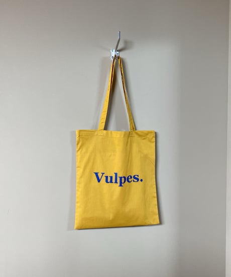 【ORIGINAL】 Vulpes. / "Vulpes." LOGO トートバッグ W101