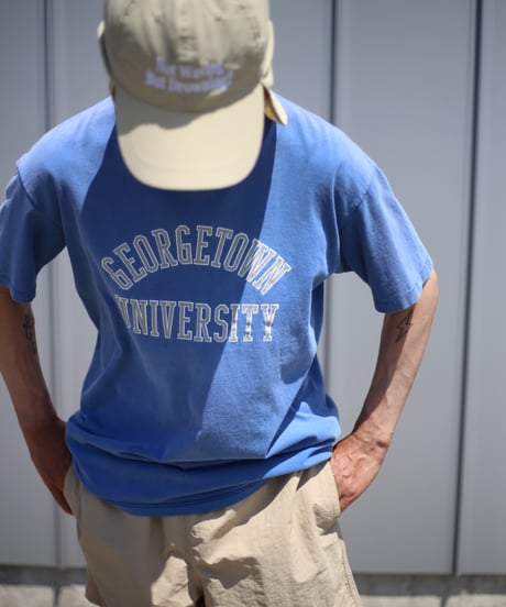 【USED】 GEORGETOWN UNIVERSITY カレッジプリントTシャツ (ユニセックス)