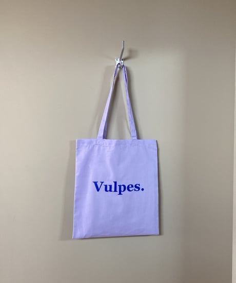 【ORIGINAL】 Vulpes. / "Vulpes." LOGO トートバッグ W101