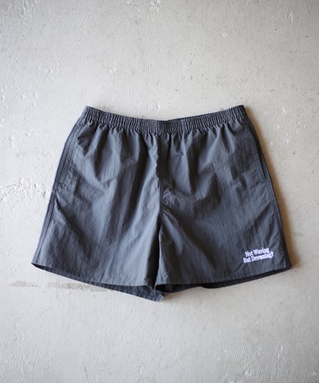 NEW !! 【REAL TEMPO ORIGINAL】 NYLON SHORTS "Not Waving But Drowning?" (ユニセックス)