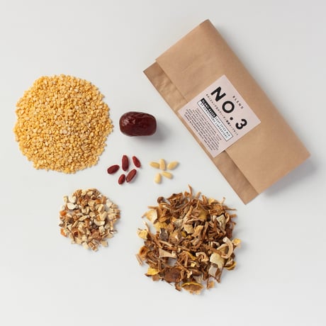 漢方薬局監修 きのことムング豆のヴィーガン薬膳スープセットBLEND NO.3【簡易包装】