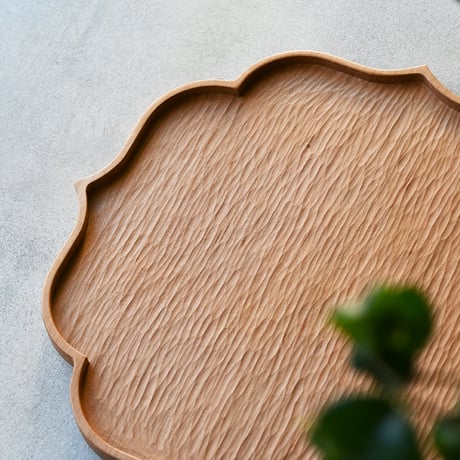 svale furniture/三木達也 稜花皿/Φ280　  svf‐107