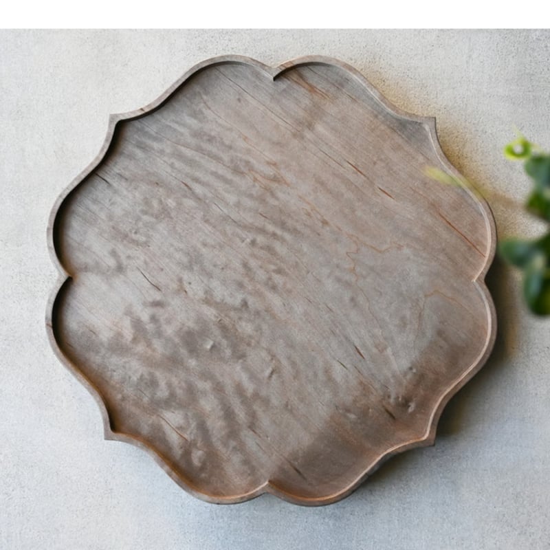 svale furniture/三木達也 稜花皿/Φ280 svf‐107 | svale