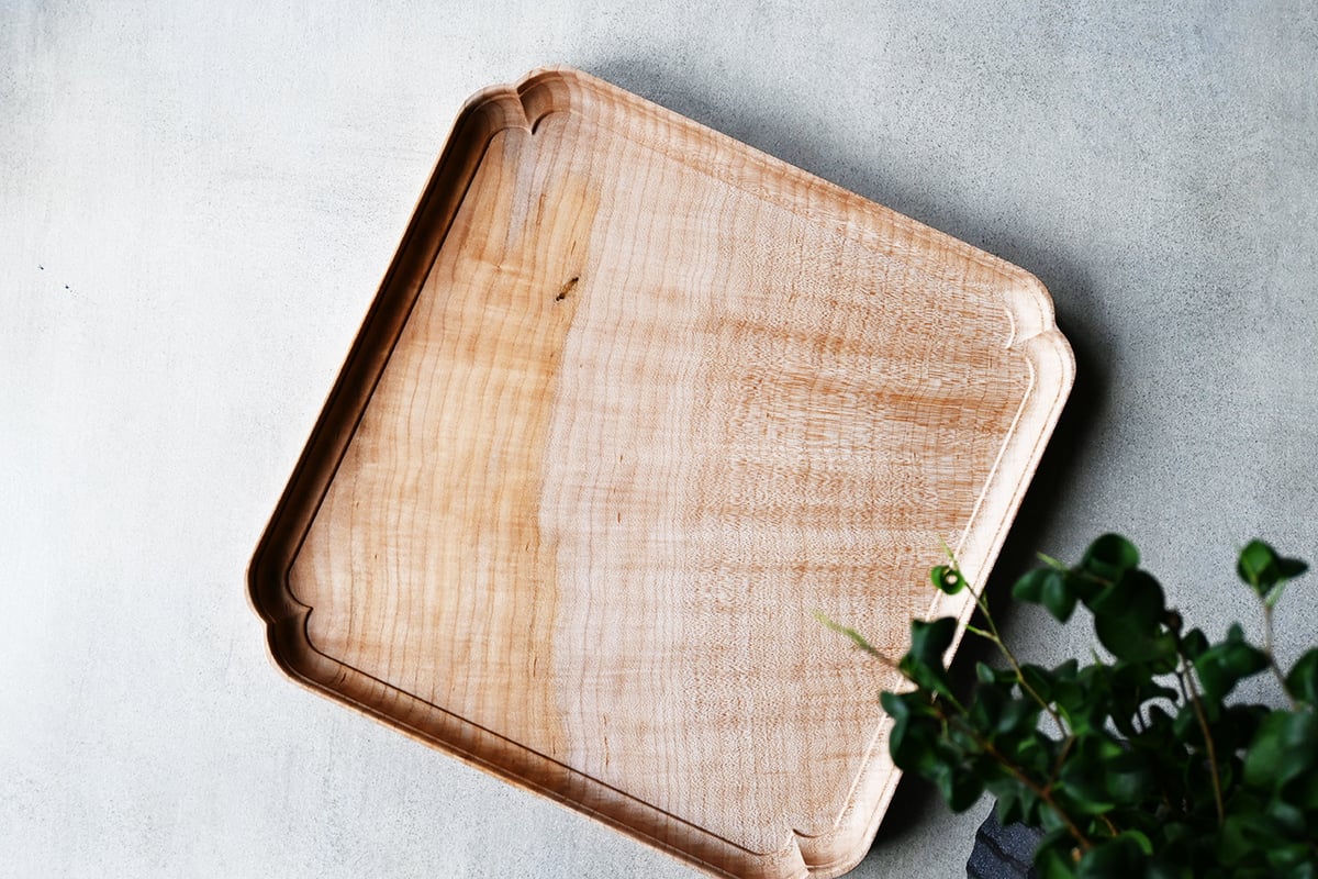 svale furniture /三木達也 飾り縁盆/315角 svf‐155 | sva