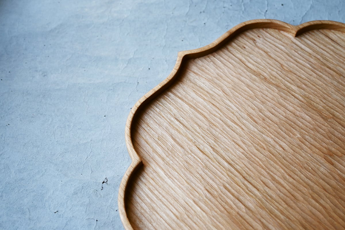 svale furniture/三木達也 稜花皿Φ240（パン皿） svale furniture/三木達也 稜花オーバル皿/Φ270×d195 svf‐17