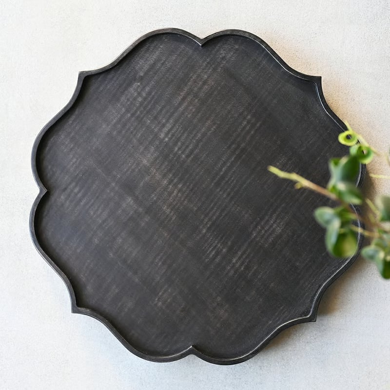 svale furniture/三木達也 稜花皿/Φ280 svf‐107 | svale