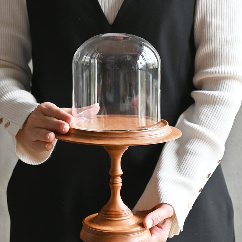 久銘 コンポート/チェリー KYU-07 *ガラスドーム付き | svale furniture