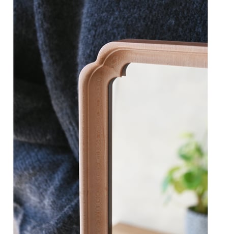 svale furniture/三木達也・飾り縁壁鏡 w180×h295　 svf‐202