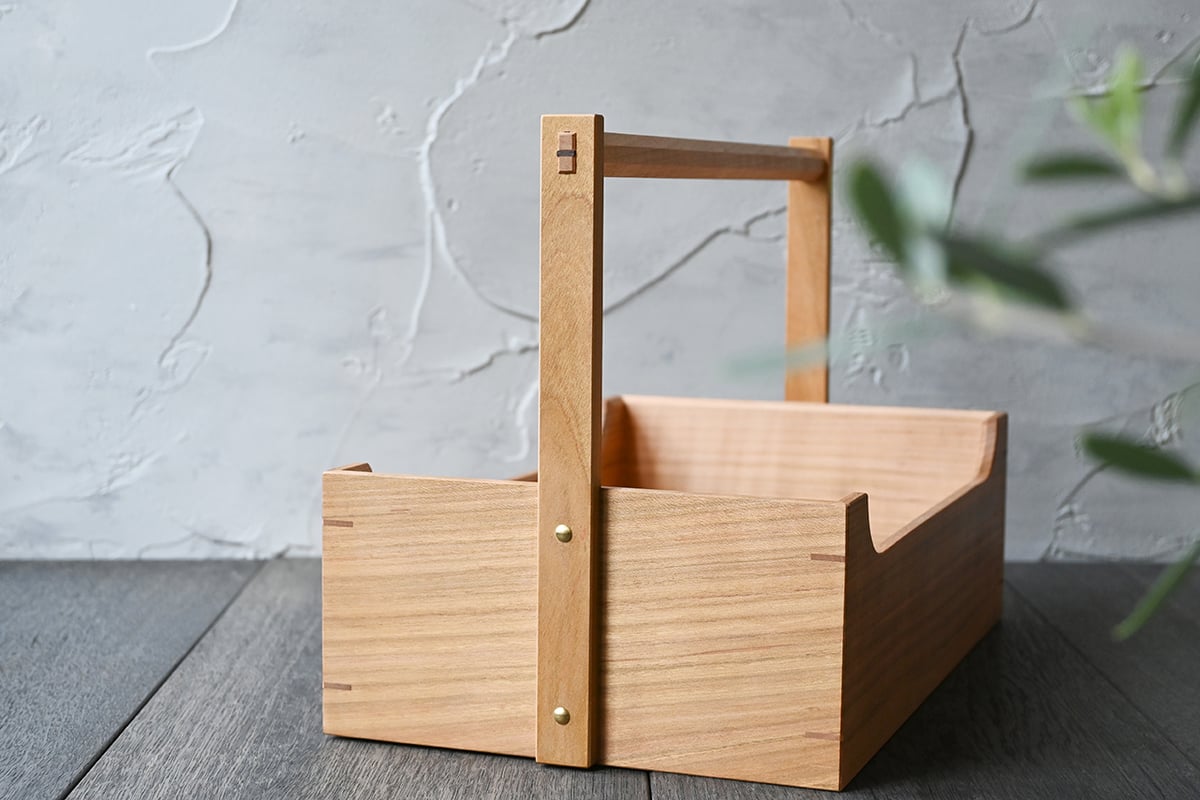 svale furniture/三木達也 山桜のハンドルボックス svf‐92 | s