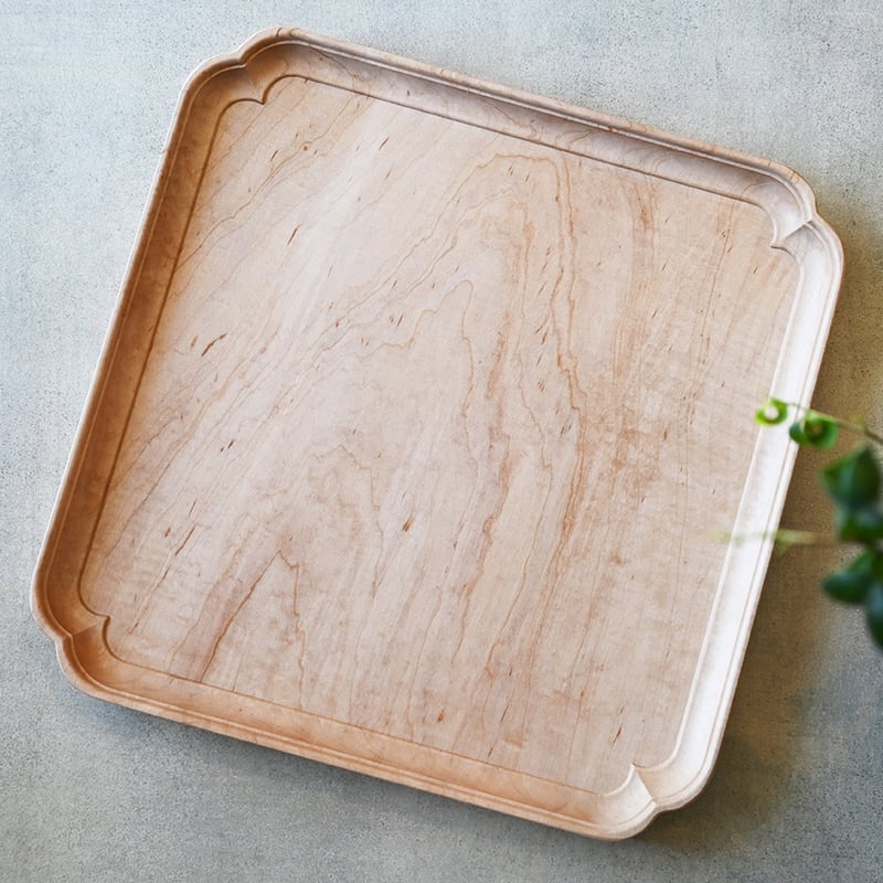 svale furniture /三木達也 飾り縁盆/315角 svf‐155 | sva