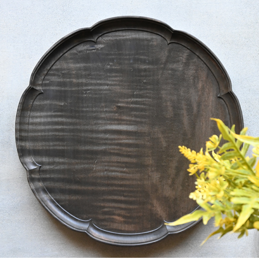 S*様 輪花盆　スヴェイルファニチャー　svalefurniture 定価14, svale furniture/三木達也 飾り縁・輪花盆φ315 svf‐201 | s