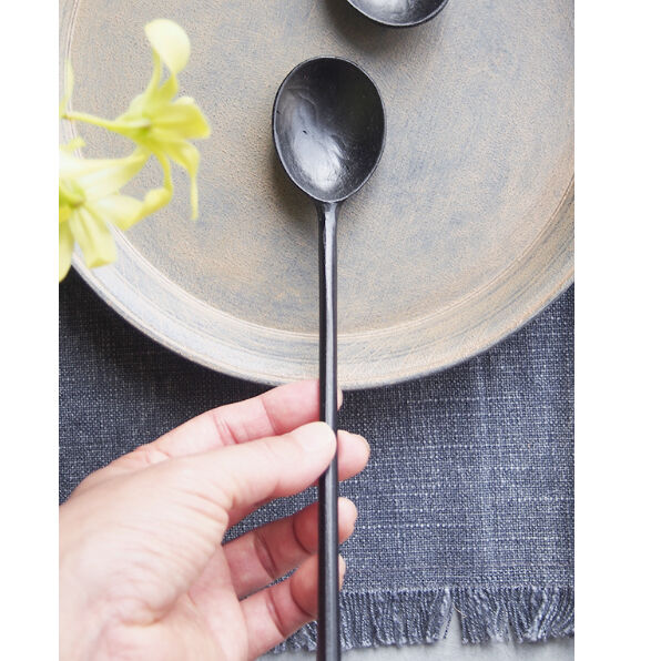 菅原博之 カト-1 白漆 スプーン1点フォーク1点 合計2点 菅原