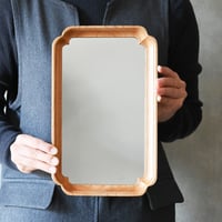 svale furniture/三木達也・飾り縁壁鏡 w180×h295　 svf‐202
