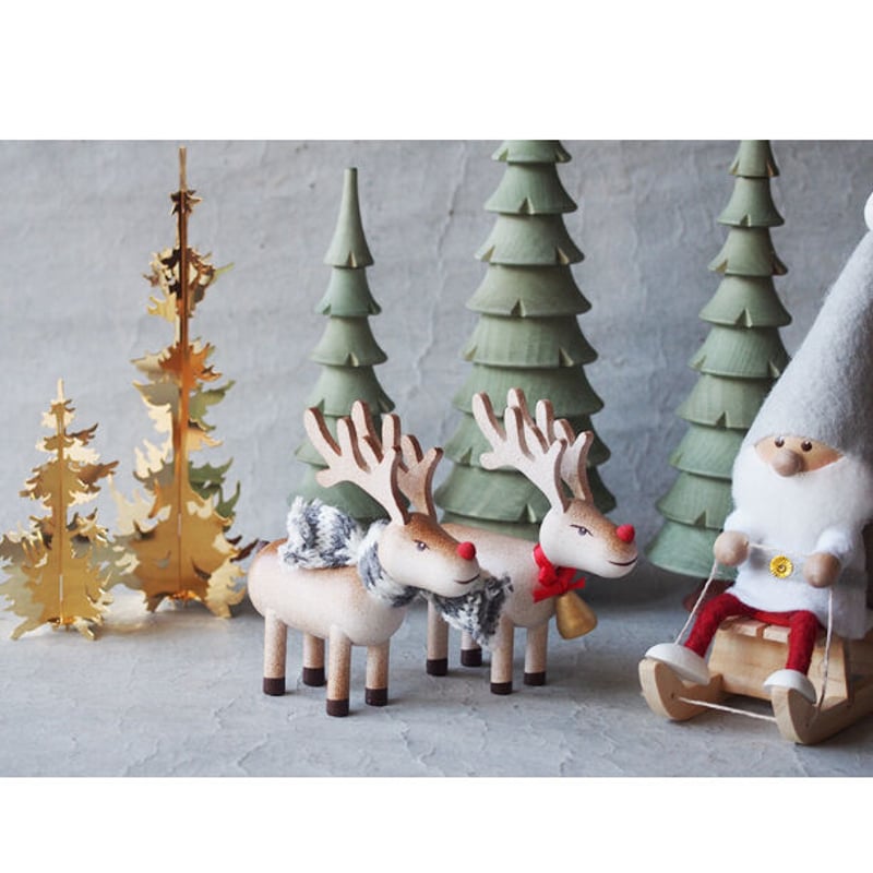 NORDIKA nisse クリスマスツリー/ゴールド*2個セット NRD-08 NORDIKA nisse クリスマスツリー/ゴールド*2個セット NRD-08