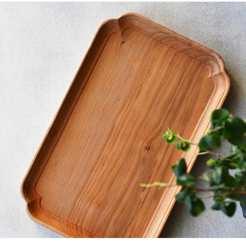 svale furniture/三木達也 飾り縁盆/w300×d190 svf‐100