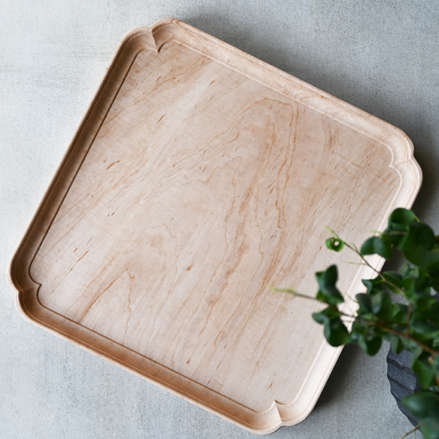 svale furniture /三木達也 飾り縁盆/315角 svf‐155 | sva