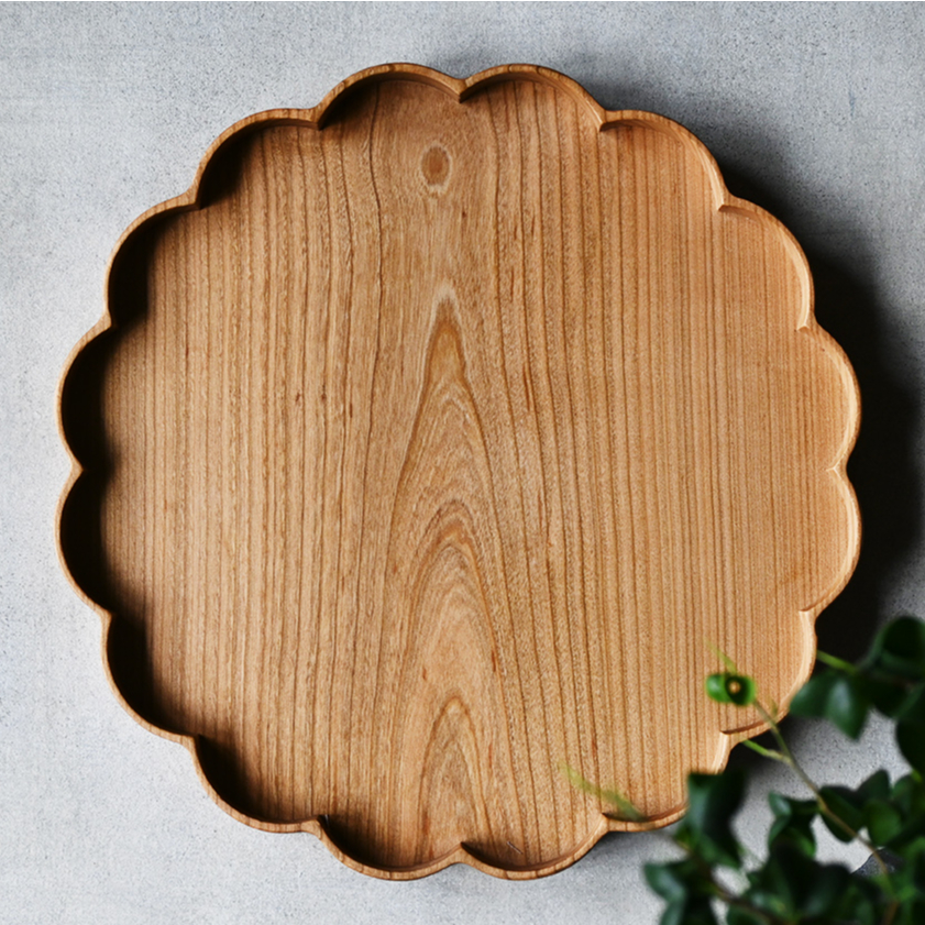 Svale Furniture /三木達也さん 花雲盆 カエデ鉄染 m97975519933_1.jpg?1751357338