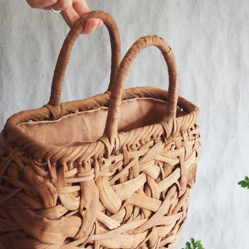 手作り木製花器 山葡萄 手作り木製花器 山葡萄