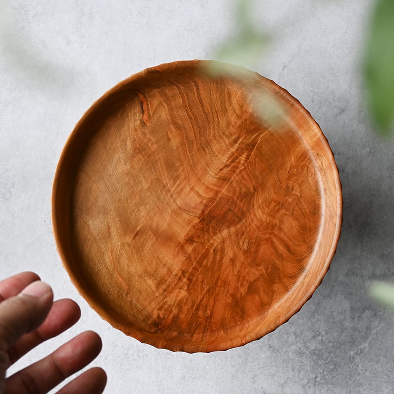 【美品】　森の、おこぼれ　「katasumi」 コンポート皿　ウッドコンポート 美品】森の、おこぼれ「katasumi」 コンポート皿ウッドコンポート