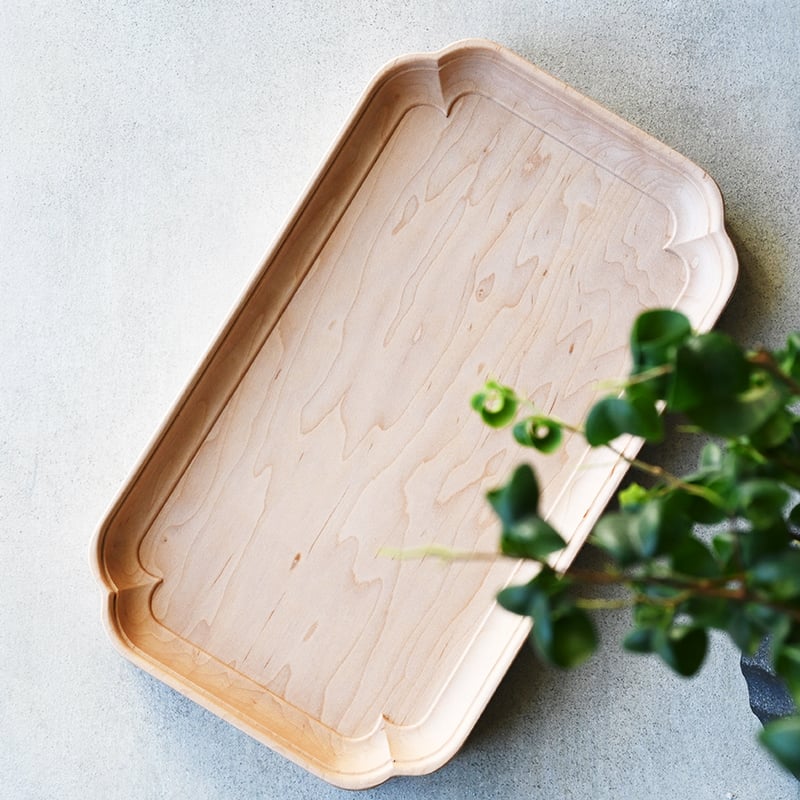 飾り盆 svale furniture /三木達也 飾り縁盆/270×160 svf‐157 |