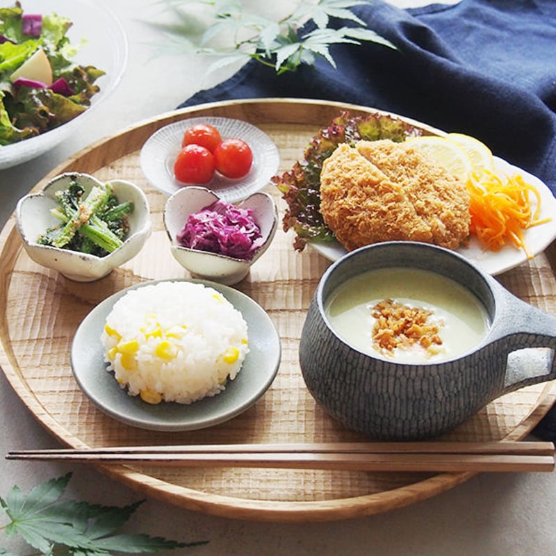 ふるいともかず ☆丸盆φ300 クリ FU-153 *受注製作 | svale