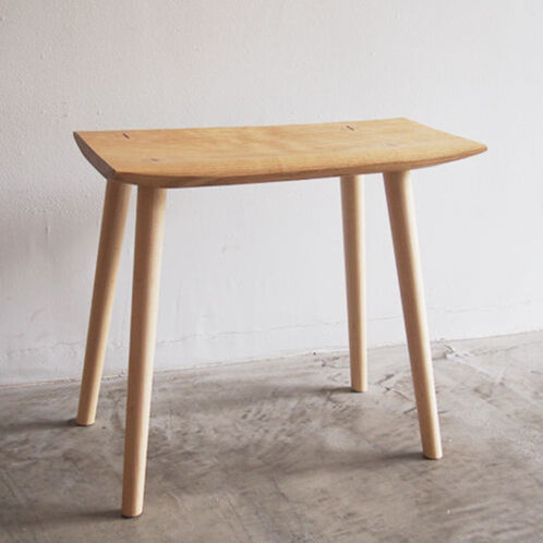 1243 建具屋一筋58年のおじいちゃんの手作りスツール、テーブル