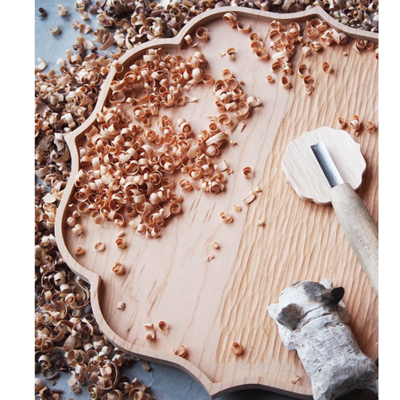 svale furniture/三木達也 稜花皿/Φ280 svf‐107 | svale