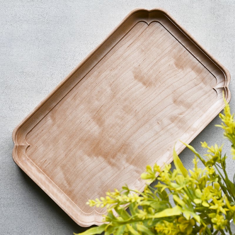 svale furniture/三木達也 飾り縁盆/w300×d190 svf‐100