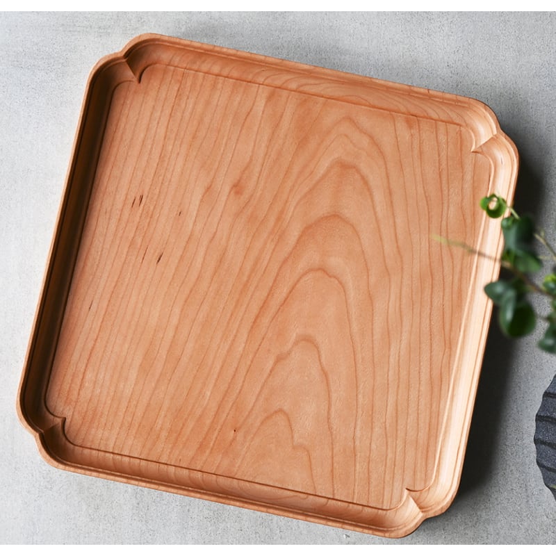 三木達也　飾り縁盆 svale furniture /三木達也 飾り縁盆/315角 svf‐155 | sva