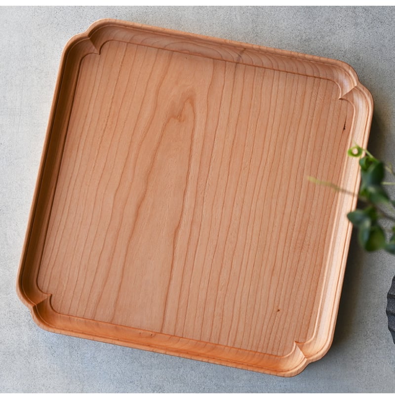 いつまでも元気で　　ガルーダのいる飾り盆 　1500円値下げしました。 svale furniture /三木達也 飾り縁盆/315角 svf‐155 | sva