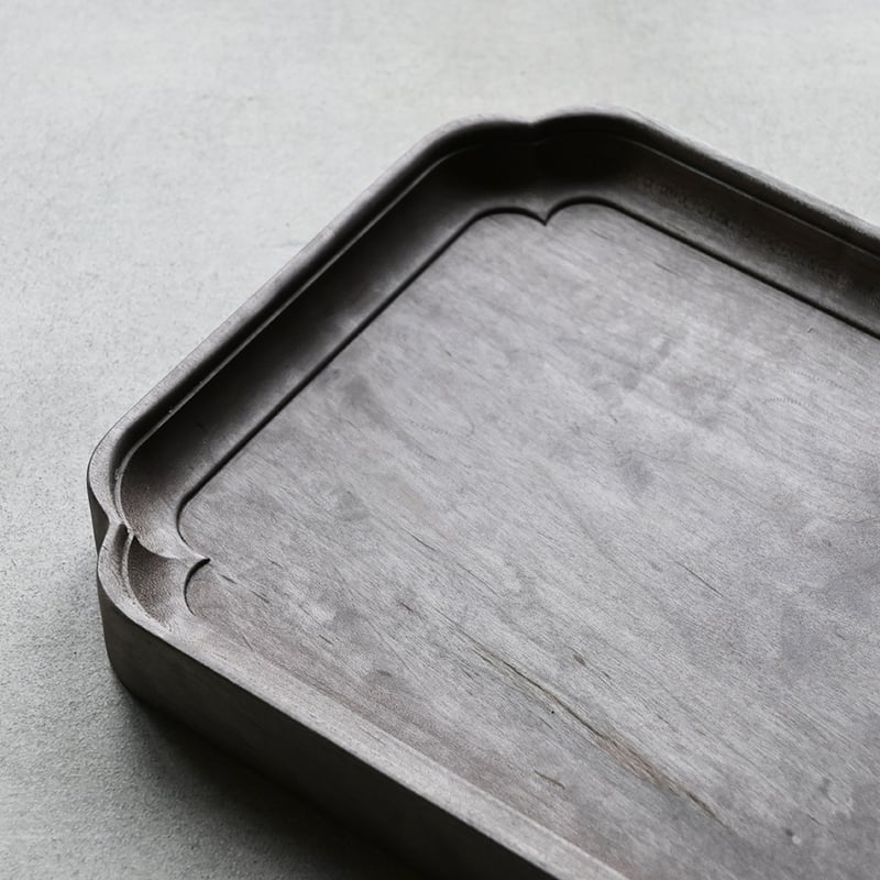 Svale Furniture /三木達也さん 花雲盆 カエデ鉄染 svale furniture/三木達也 花雲盆Φ315 svf‐111 | sval