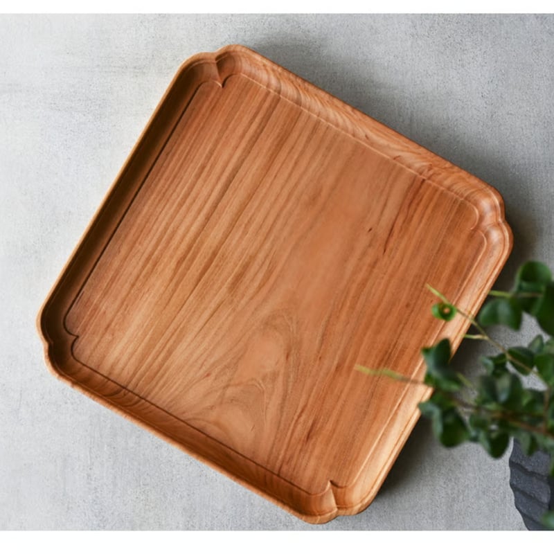 三木達也　飾り縁盆 svale furniture /三木達也 飾り縁盆/270角 svf‐156 | sva