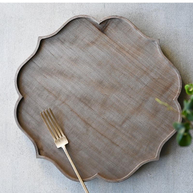 svale furniture/三木達也 稜花皿Φ240（パン皿） svale furniture/三木達也 稜花皿/Φ280 svf‐107 | svale