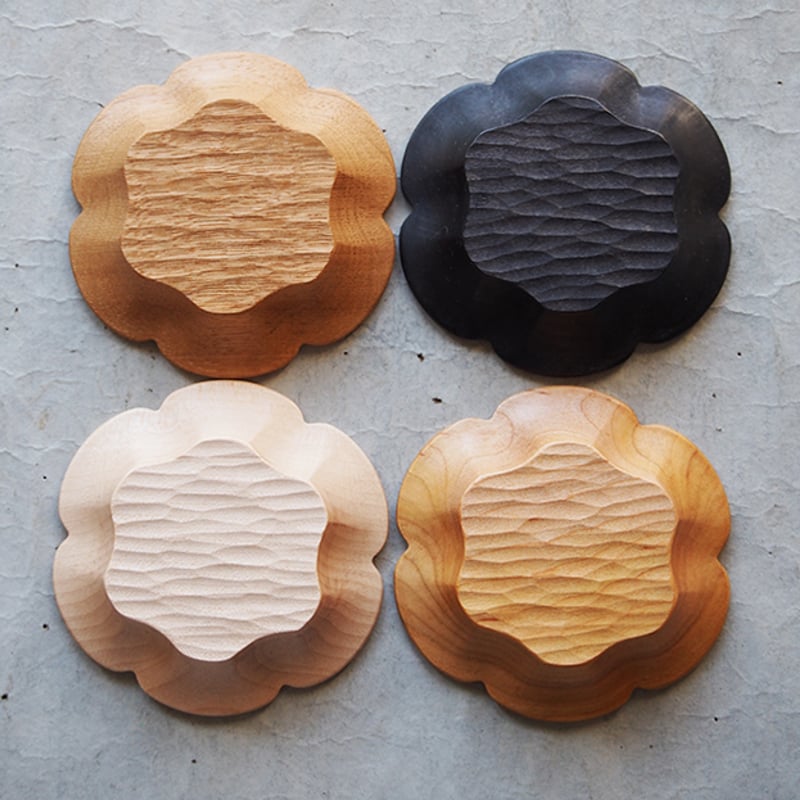 svale furniture/三木達也 稜花皿Φ240（パン皿） svale furniture/三木達也 稜花オーバル皿/Φ270×d195 svf‐17