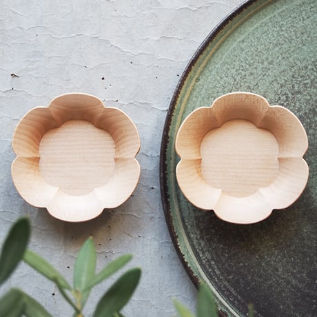 svale furniture /三木達也  輪花豆皿Φ80　svf‐110