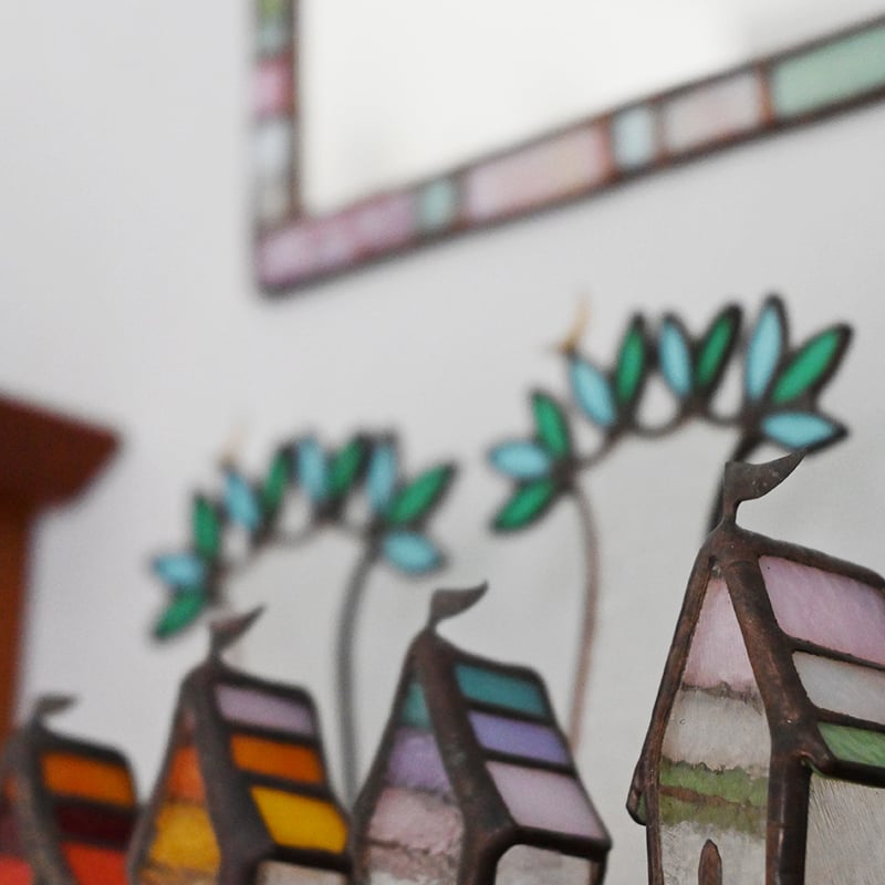 caco ステンドグラスのオブジェ ☆4点 ca-01 | svale furniture